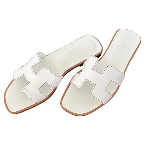 hermes white wedges